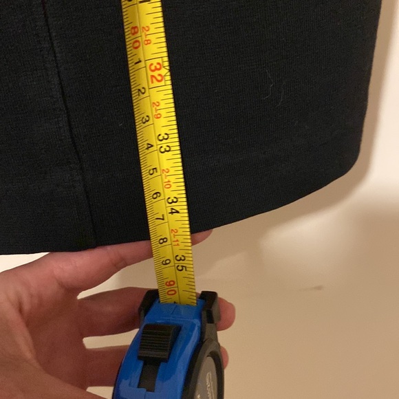 Adrienne Vittadini petite dresses - cotton-Size 8 - gold buckle details (unique) - Picture 6 of 7